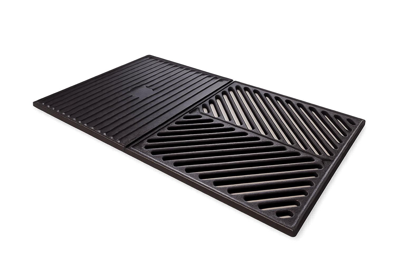 Placă grill din fontă, 60 × 34,5 cm