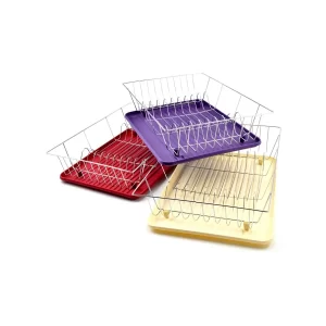 Suport de Uscat Vase din Plastic cu Tavă - Cutie Cadou, Culori Variate: Soluția Perfectă pentru Bucătăria Ta! - Cumpără acum!