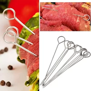 Set de 10 țepușe premium pentru friptură – 10 cm, ideale pentru friptura