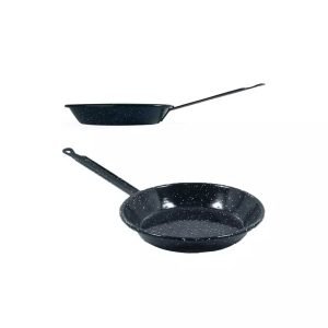 Tigaie pentru paella cu mâner emailat, 24 cm - Tigaie emailată de înaltă calitate pentru preparate perfecte