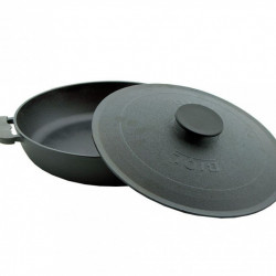 Cratita fonta cu capac 30cm