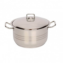 Oală din inox de 30 litri cu capac