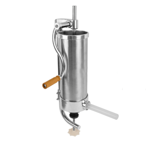 Mașina de umplut mezeluri verticală din inox de 3 litri