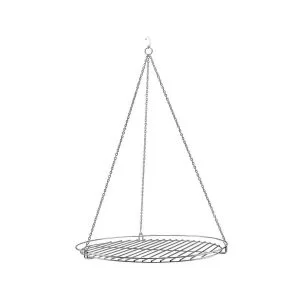 Grătar din oțel inoxidabil cu lanț, 60 cm