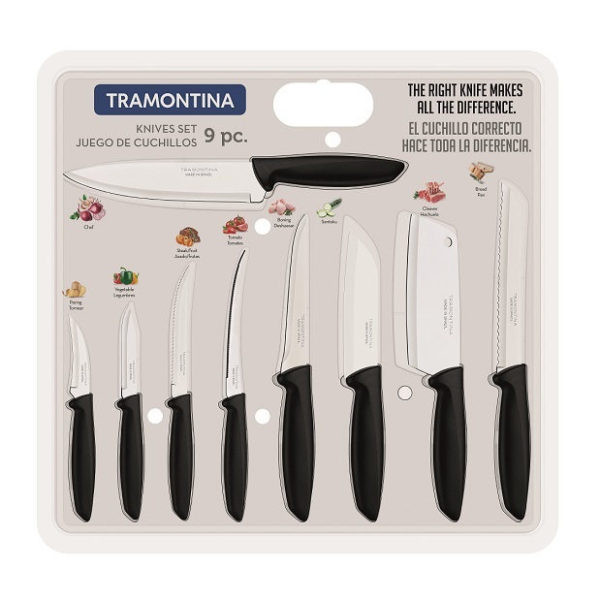 Set cutite inox 9bucati