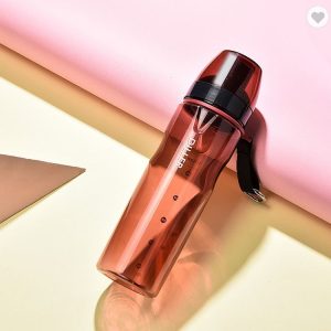 Sticla apă tritan, fără bpa cu capac 700ml bordo, diller