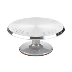 Tava rotativă pentru decorațiuni torturi, stabilă și ușor de curățat, 30 cm, 1,8 kg