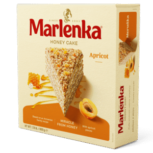 Tort Marlenka cu miere si caise 800g