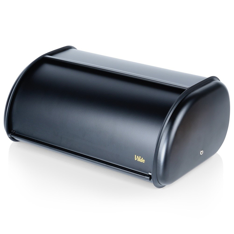 Loading Suport de paine din oțel inoxidabil - negru, 43×27,5×18,5 cm